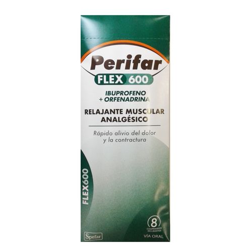 Perifar Flex 600 mg x 8 Comprimidos