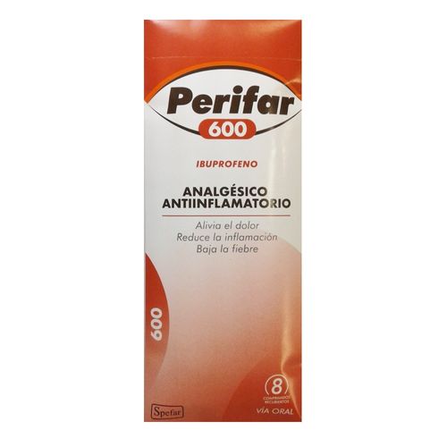 Perifar 600 mg x 8 Comprimidos