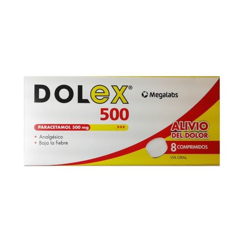 Dolex 500 mg x 8 Comprimidos