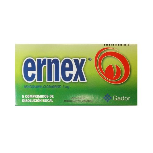 Ernex 3 mg x 5 Comprimidos de Disolucion Bucal