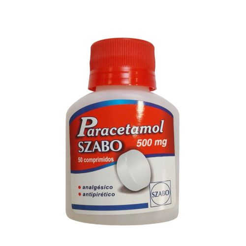 Paracetamol Szabo 500mg x 50 Comprimidos