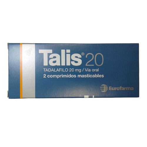 Talis 20 mg x 2 Comprimidos