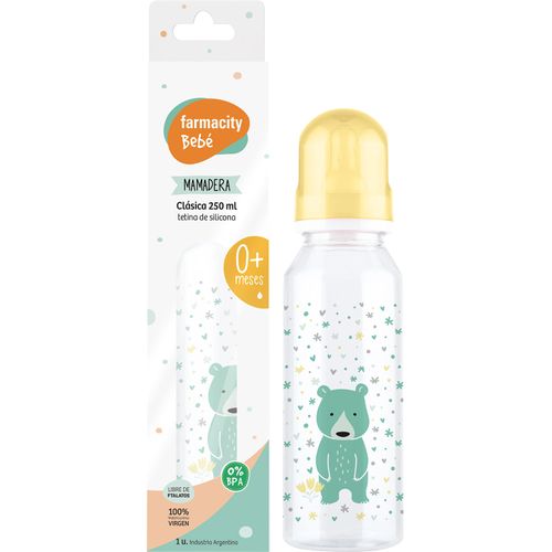 Mamadera Farmacity Bebé Clásica 0 Meses x 250 ml