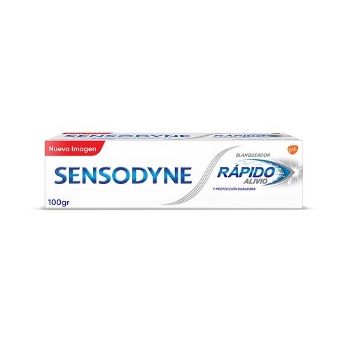 Pasta Dental Sensodyne Rápido Alivio Blanqueador x 100 g