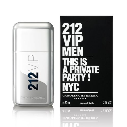 EDT Carolina Herrera 212 Vip Men x 50 ml