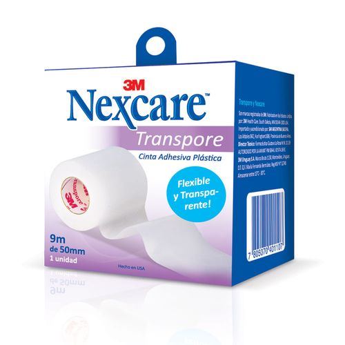 Cinta Adhesiva Nexcare Transparente 50 mm x 9 m