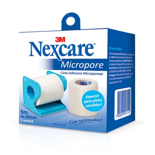 Cinta Adhesiva Nexcare Micropore 50 mm x 9 m