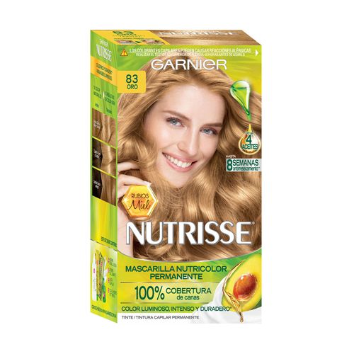 Tintura Garnier Nutrisse Renovacion T83 Oro