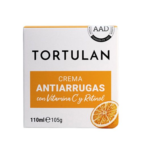 Crema Facial Tortulan Antiarrugas Vitamina C y Retinol x 110 ml