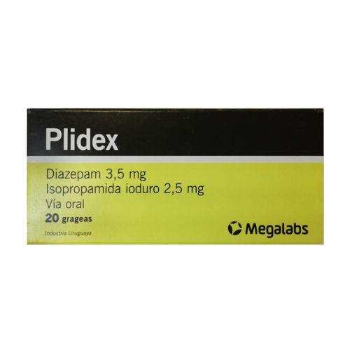 Plidex x 20 Grageas