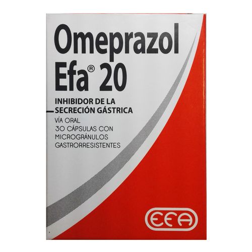 Omeprazol Efa 20 mg x 30 Cápsulas