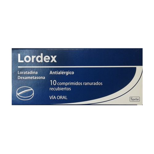 Lordex x 10 Comprimidos