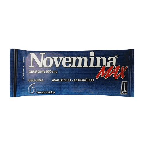 Novemina Max 650 mg x 6 Comprimidos