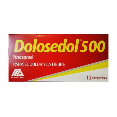 Dolosedol 500 mg x 10 Comprimidos