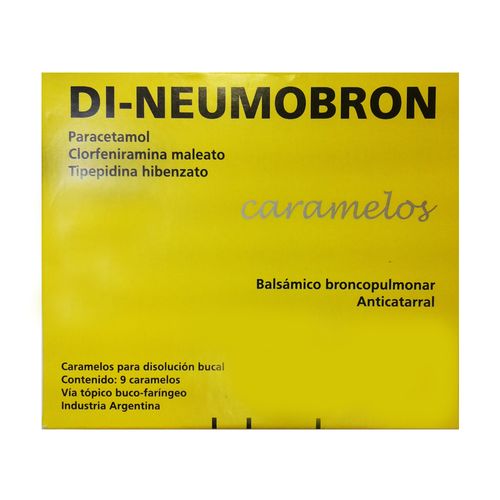 Di Neumobron x 9 Caramelos de Disolución Bucal