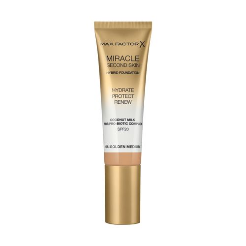 Base de Maquillaje Max Factor Second Skin Golden Medium 006