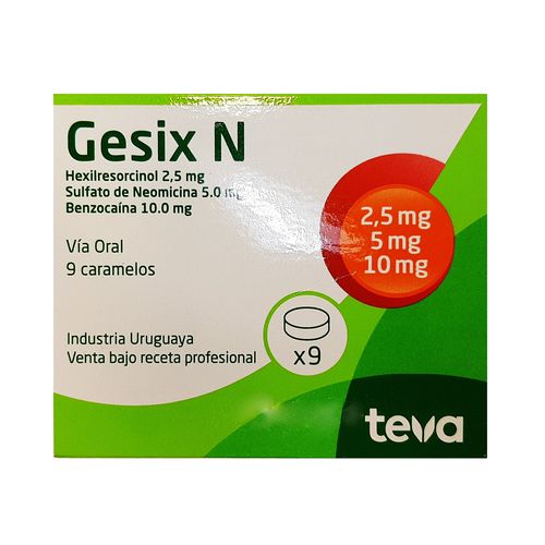 Gesix N x 9 Caramelos