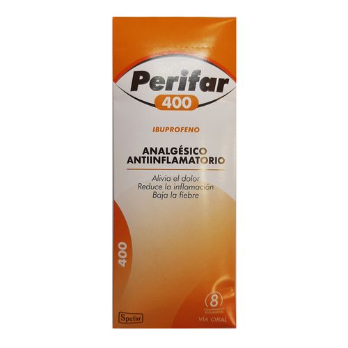 Perifar x 400 mg 8 Comprimidos