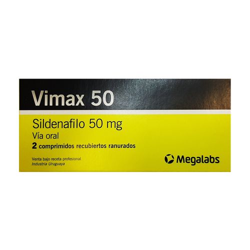 Vimax x 50 mg 2 Comprimidos