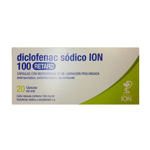 Diclofenac Ion 100 x 20 Cápsulas