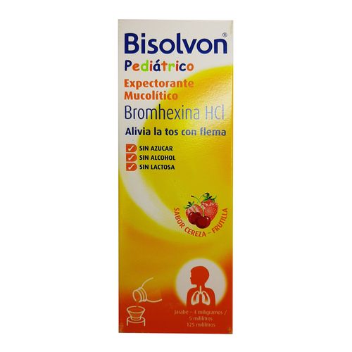 Bisolvon Pediatrico Jarabe x 120 ml