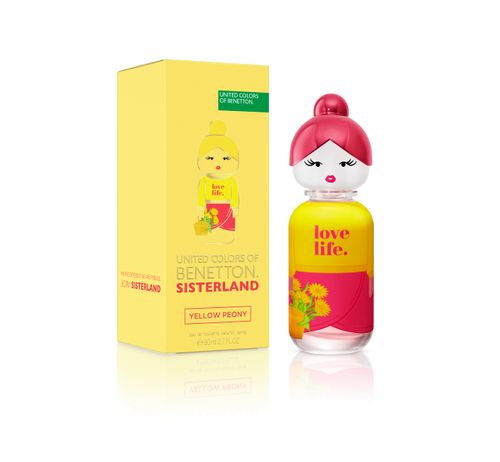 EDT Benetton Sisterland Yellow Peony x 80 ml