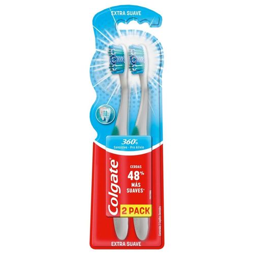 Cepillo Dental Colgate 360° Sensitive Pro Alivio x 2 un