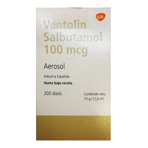 Ventolin HFA Aerosol Inhalador Con Aplicador x 200 dosis