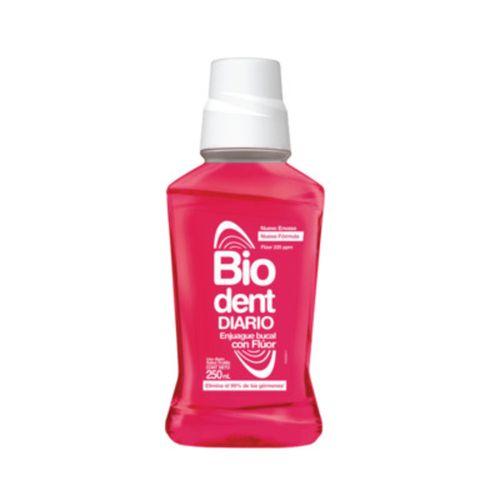 Enjuague Bucal Biodent Diario Frutilla x 250 ml