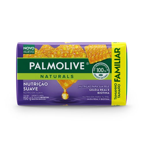 Jabón en Barra Palmolive Naturals Nutrición y Suavidad x 150 g