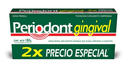 Crema Dental Periodont Gingival x 90 g 2 un c/u