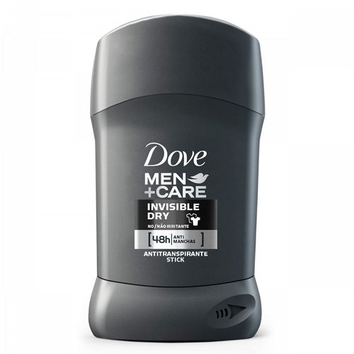 Desodorante Dove Men Invisible Dry en Barra x 50 g