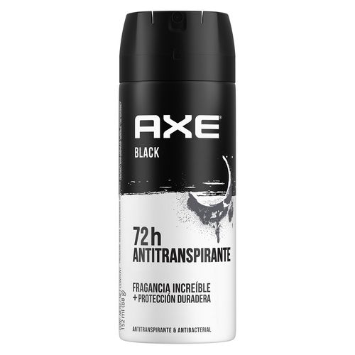 Desodorante Antitranspirante Axe Black Aerosol x 152 ml