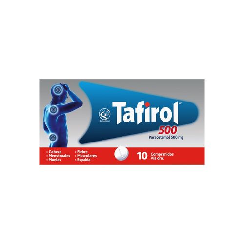 Tafirol 500 mg x 10 Comprimidos