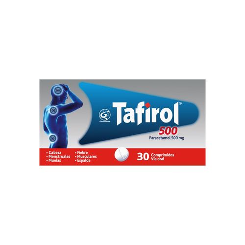 Tafirol 500 mg x 30 Comprimidos