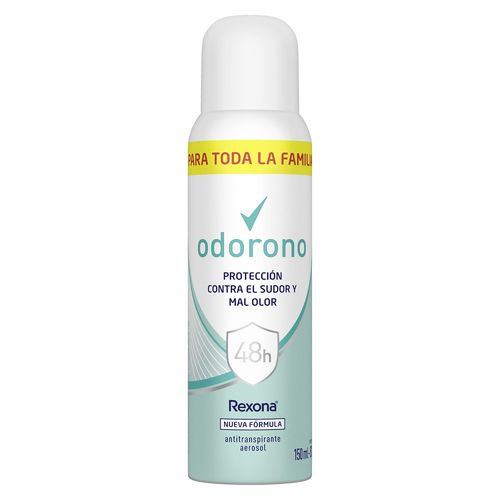 Desodorante Antitranspirante Rexona Odorono Aerosol x 150 ml