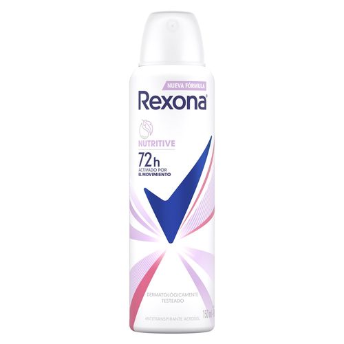 Desodorante Antitranspirante Rexona Nutritive Aerosol x 150 ml