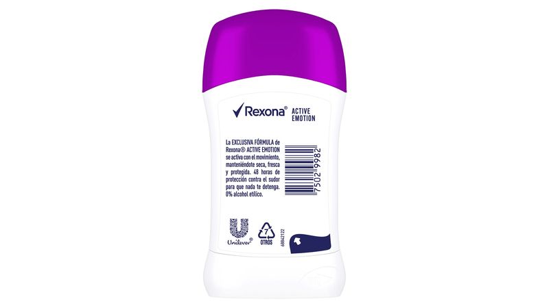 Desodorante Para Mujer En Barra Invisible Rexona 50 Gr