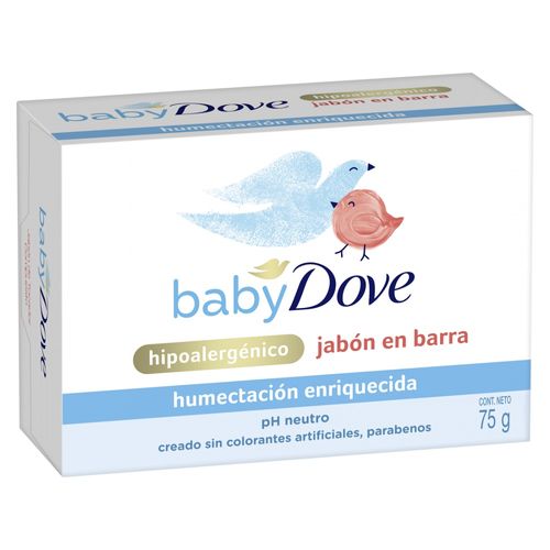 Jabón en Barra Baby Dove Humectación Enriquecida x 75 g