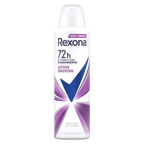 Desodorante Antitranspirante Rexona Active Emotion Aerosol x 150 ml