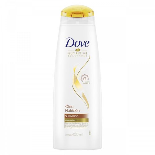 Shampoo Dove Óleo Nutrición  x 400 ml