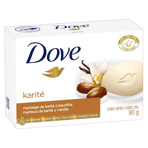 Jabón en Barra Dove Karité y Vainilla x 90 g