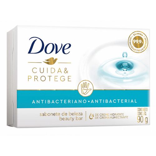 Jabón en Barra Dove Antibacterial Cuida y Protege x 90 g