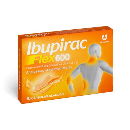 Ibupirac Flex x 600 mg  10 Cápsulas Blandas