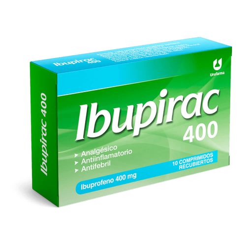 Ibupirac 400 mg x 10 Comprimidos Recubiertos