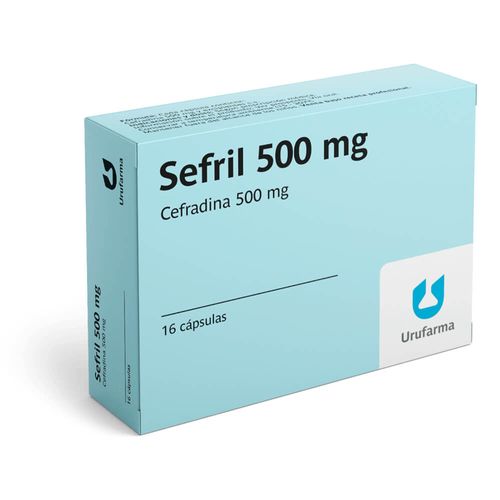 Sefril x 500 mg 16 Capsulas