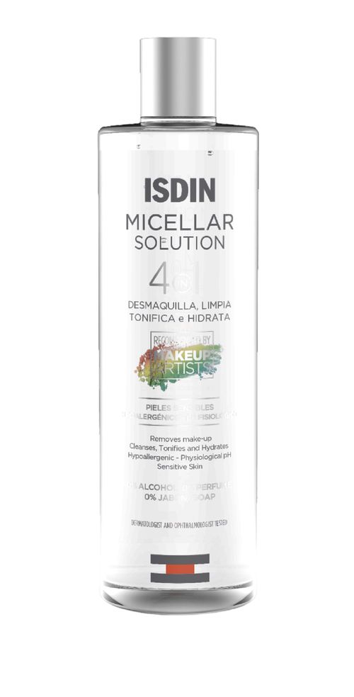 Agua Micellar Isdin 4 en 1 x 400 ml