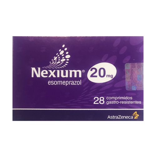 Antiácido AstraZeneca Nexium x 20 mg x 28 comprimidos