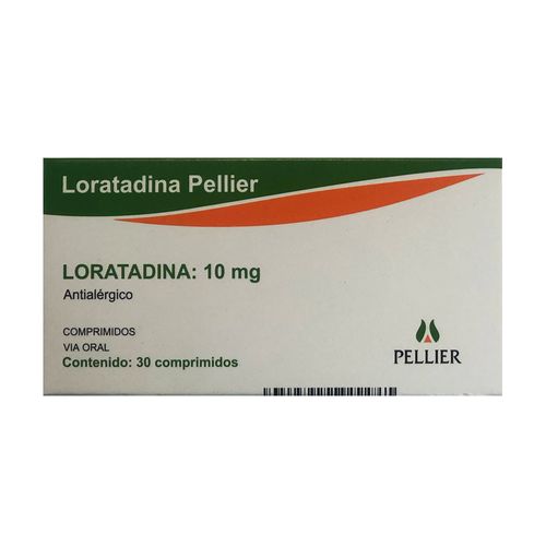 Antialérgico Loratadina Pellier x 10 mg x 30 comprimidos