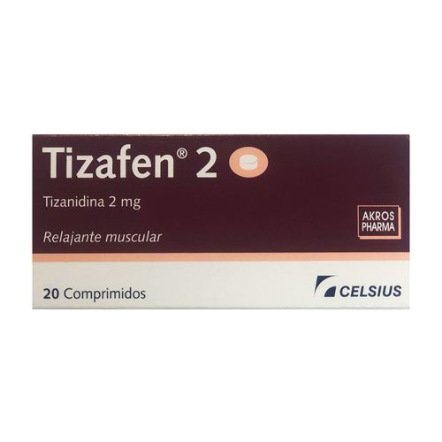 Tizafen 2 mg x 20 comp